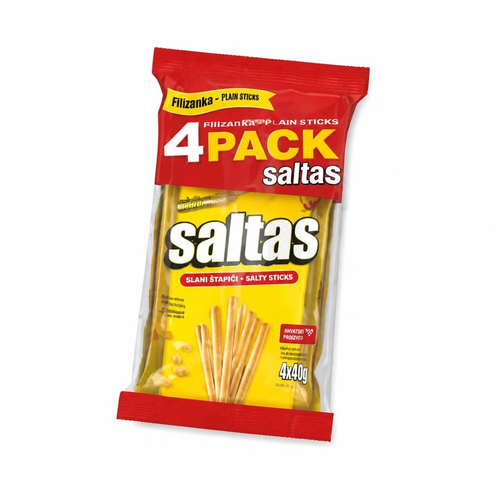 Saltas palčke 4 x 40 g - Akcija v trgovini Pevex