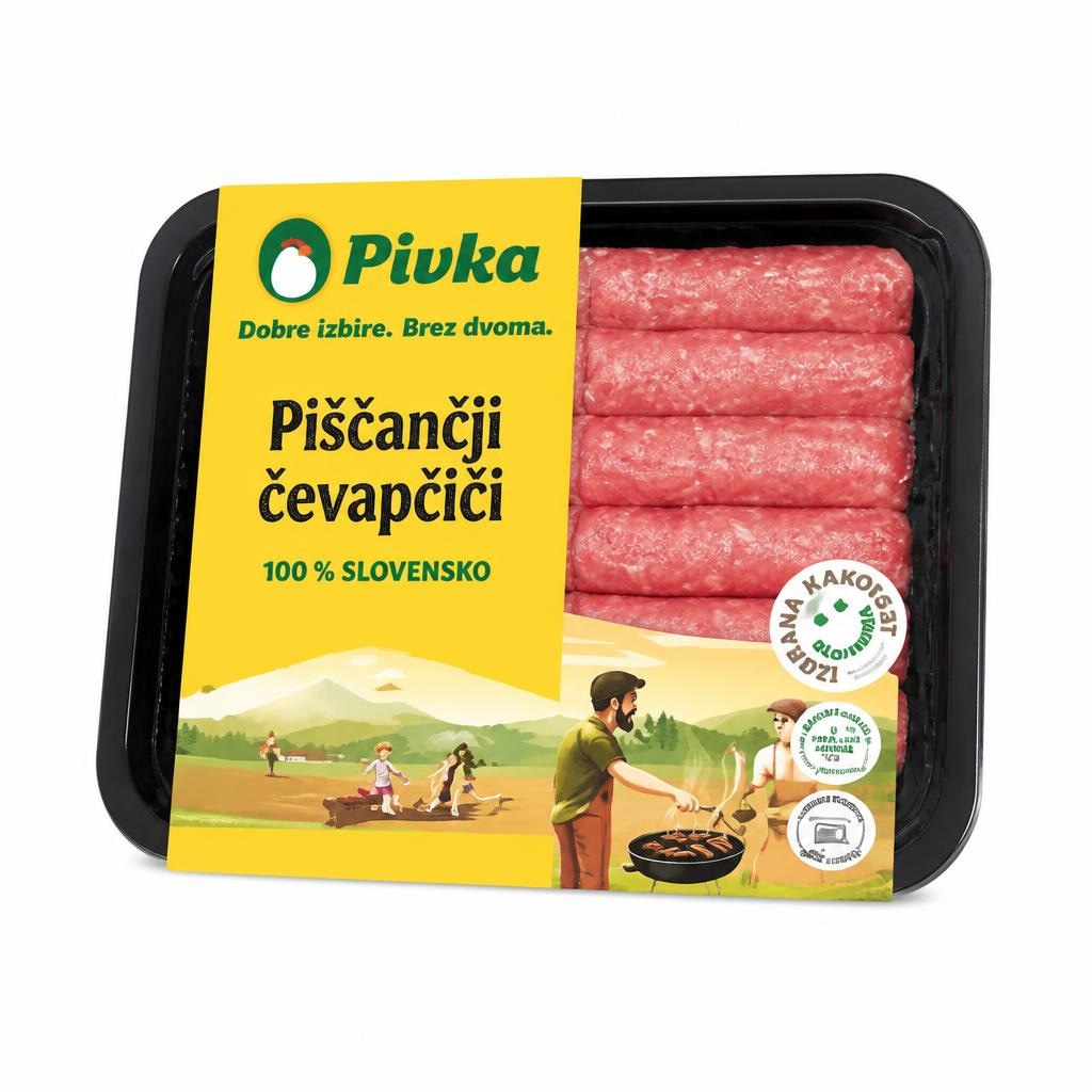 Piščančji čevapčiči 400 g - Akcija v trgovini Spar
