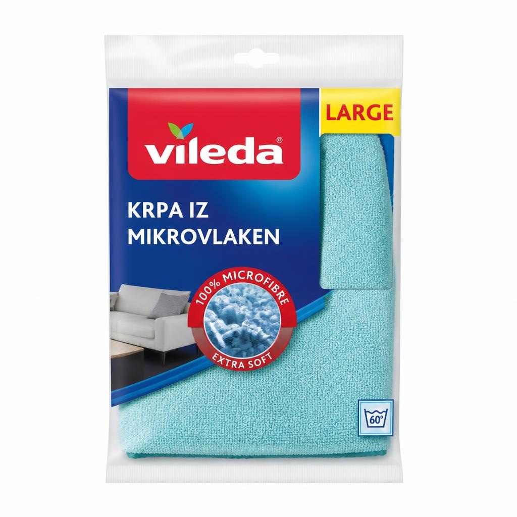 Vileda krpa iz mikrovlaken 2/1 Akcija v trgovini Spar