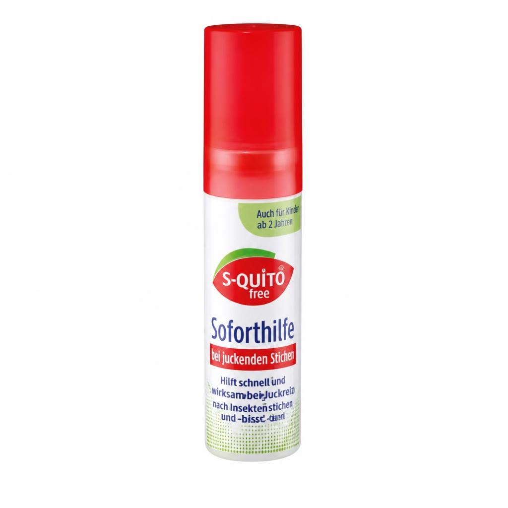 S-QUITO free* Soforthilfe sprej proti srbečici po piku insektov 15 ml - Akcija v trgovini Dm