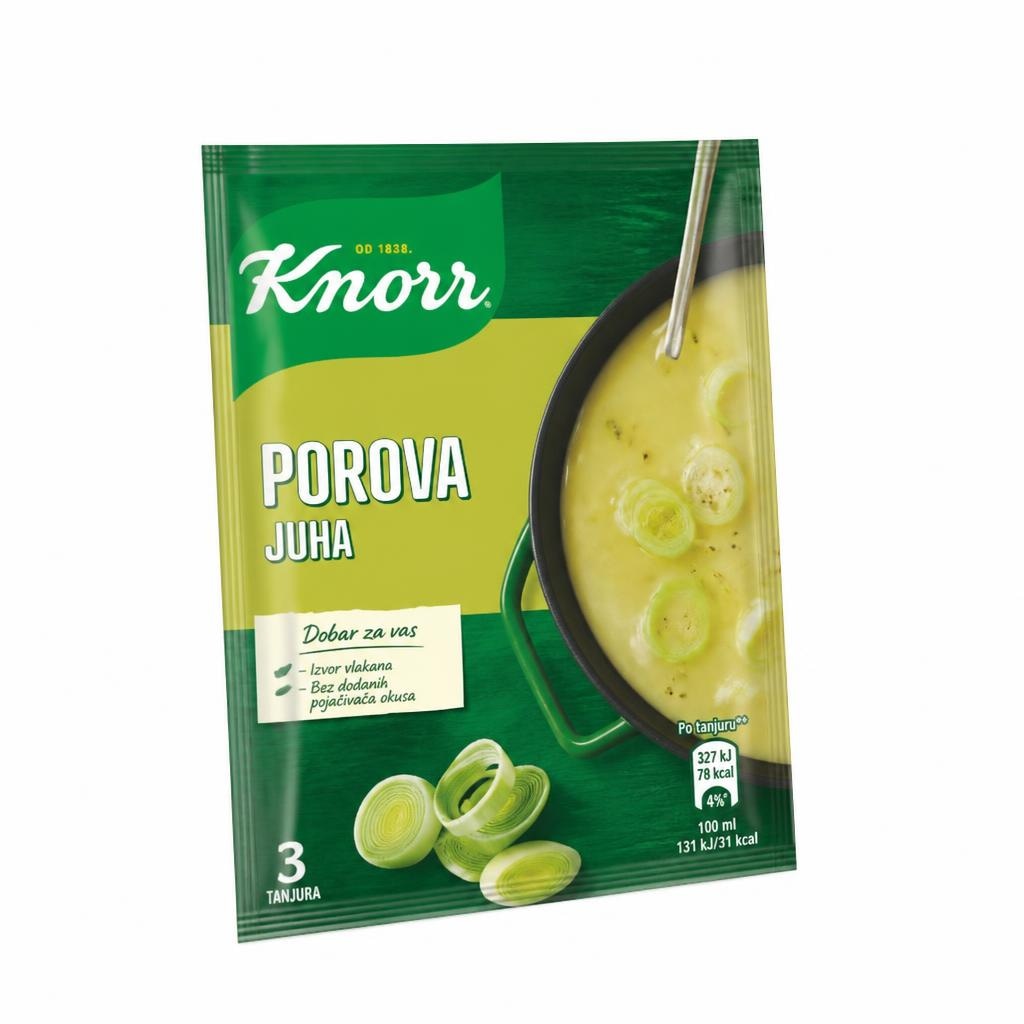 Juhe Knorr Akcija v trgovini Mercator