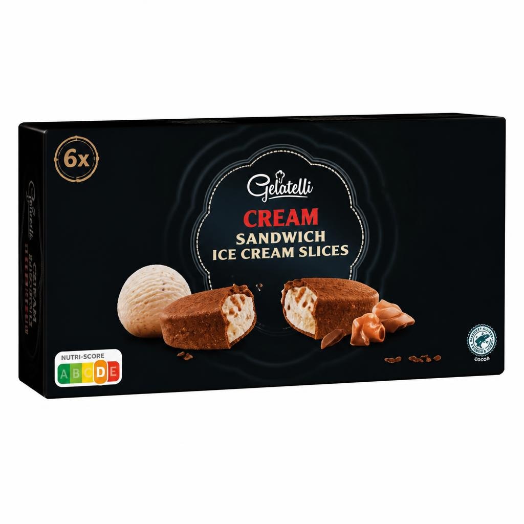 Gelatelli Sladoledne rezine 6 x 50-53 ml - Akcija v trgovini Lidl