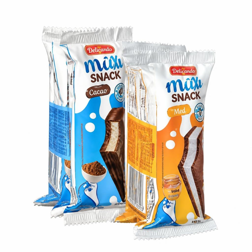 Delicando sladke rezine z mlečno kremo in kakavom/medom 4 x 30 g Akcija v trgovini Eurospin