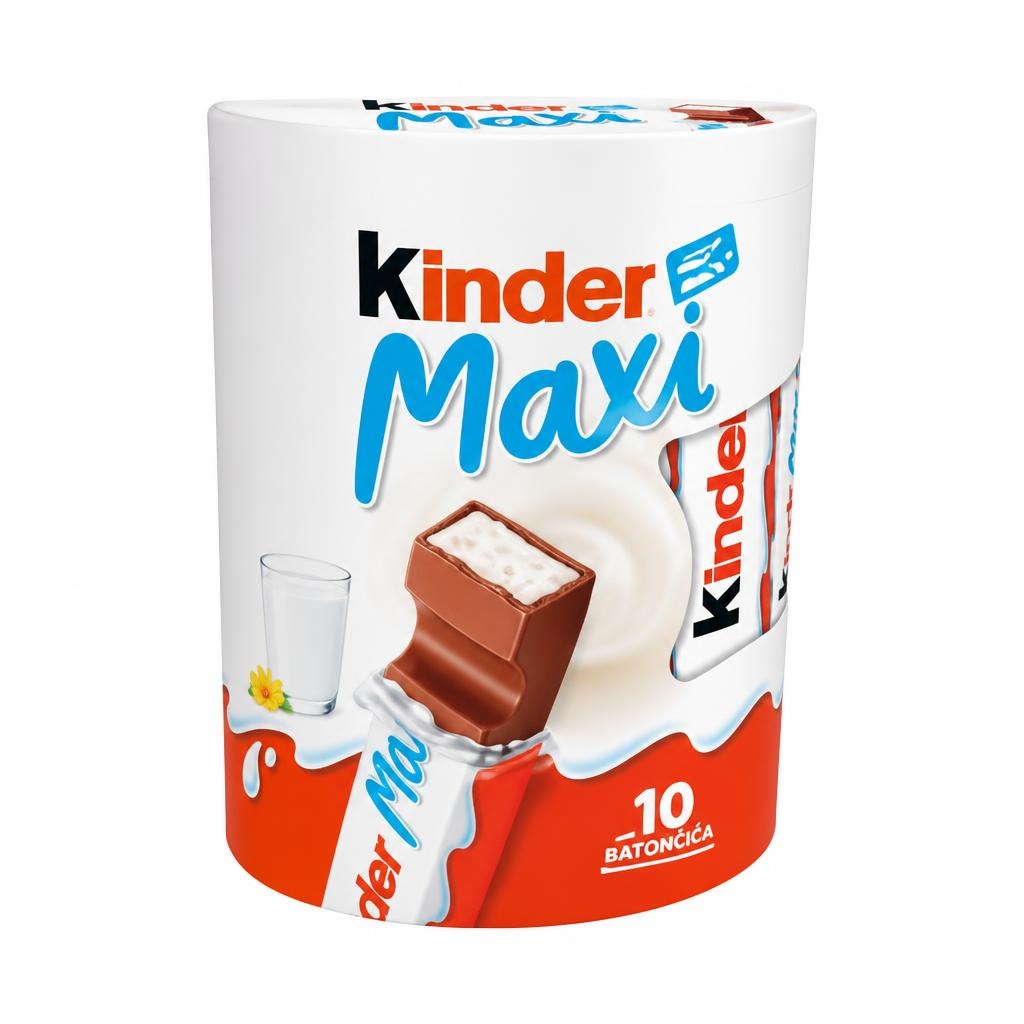 Kinder Maxi čokolada 210 g Akcija v trgovini Regal Shop
