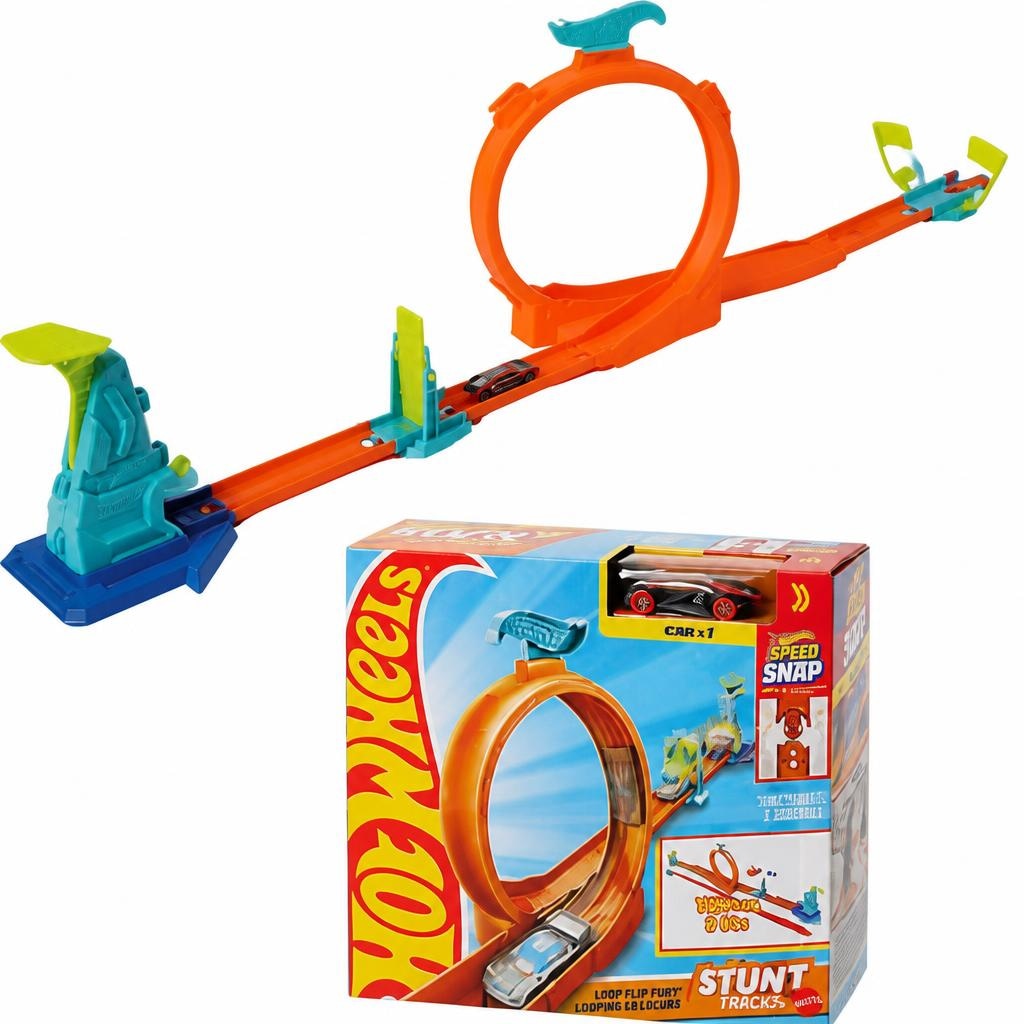 Steza za akrobacije Hot Wheels - Akcija v trgovini Pepco