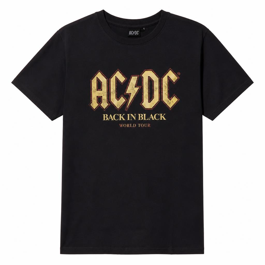 Moška majica AC/DC TISSAIA Basics - Akcija v trgovini E.Leclerc