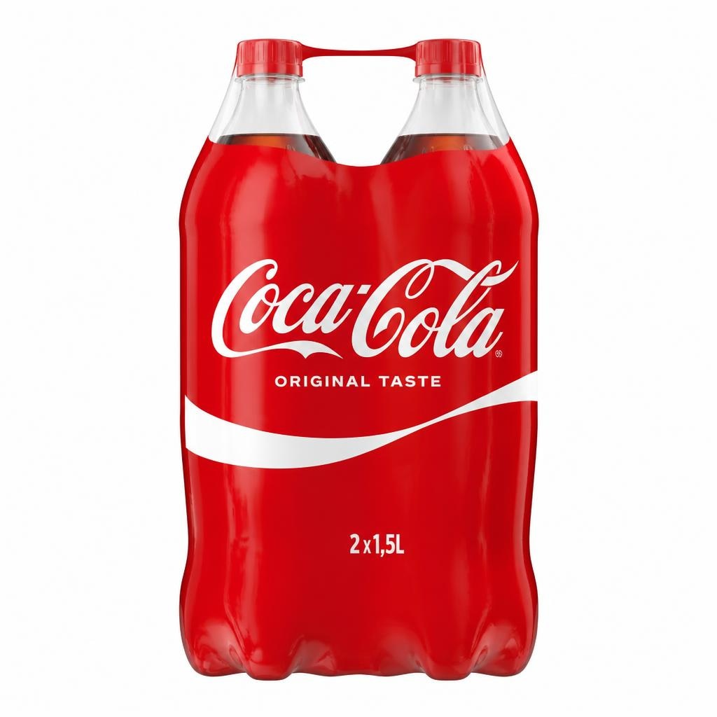Coca Cola original 2 x 1,5 l Coca-Cola Akcija v trgovini Spar