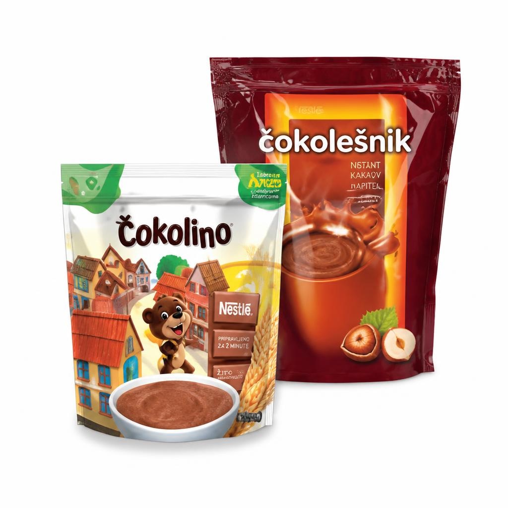 Čokolešnik ali Čokolino 450 g ali 500 g Podravka Akcija v trgovini Spar