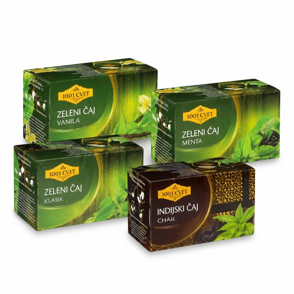 Čaj 1001 Cvet 36 g, 40 g ali 30 g Akcija v trgovini Spar