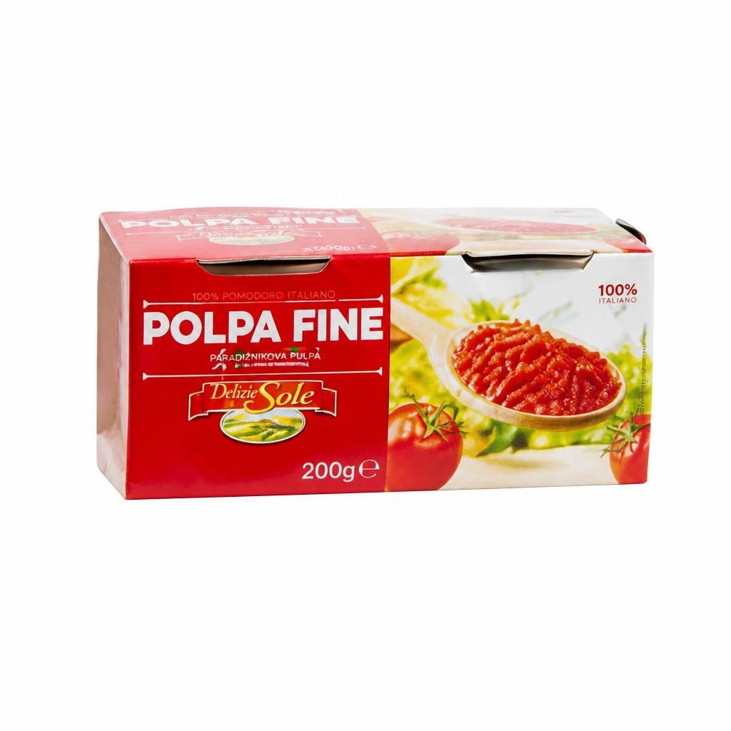 Delizie Sole paradižnikova pulpa 2 x 230 g Akcija v trgovini Eurospin