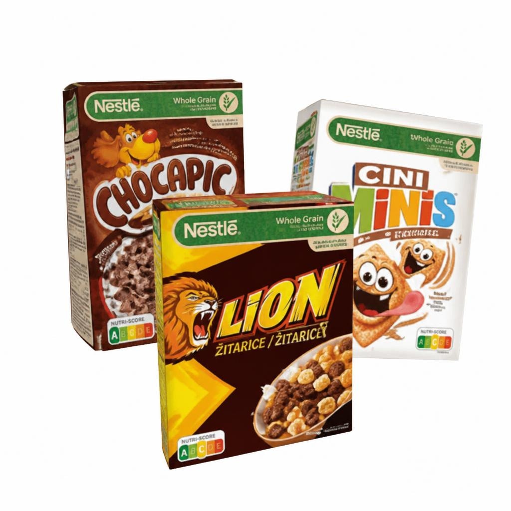 Kosmiči Nestlé Akcija v trgovini E.Leclerc