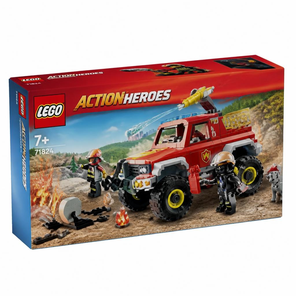 LEGO ACTION HERO, GASILSKI TOVORNJAK 71824 - Akcija v trgovini Mueller