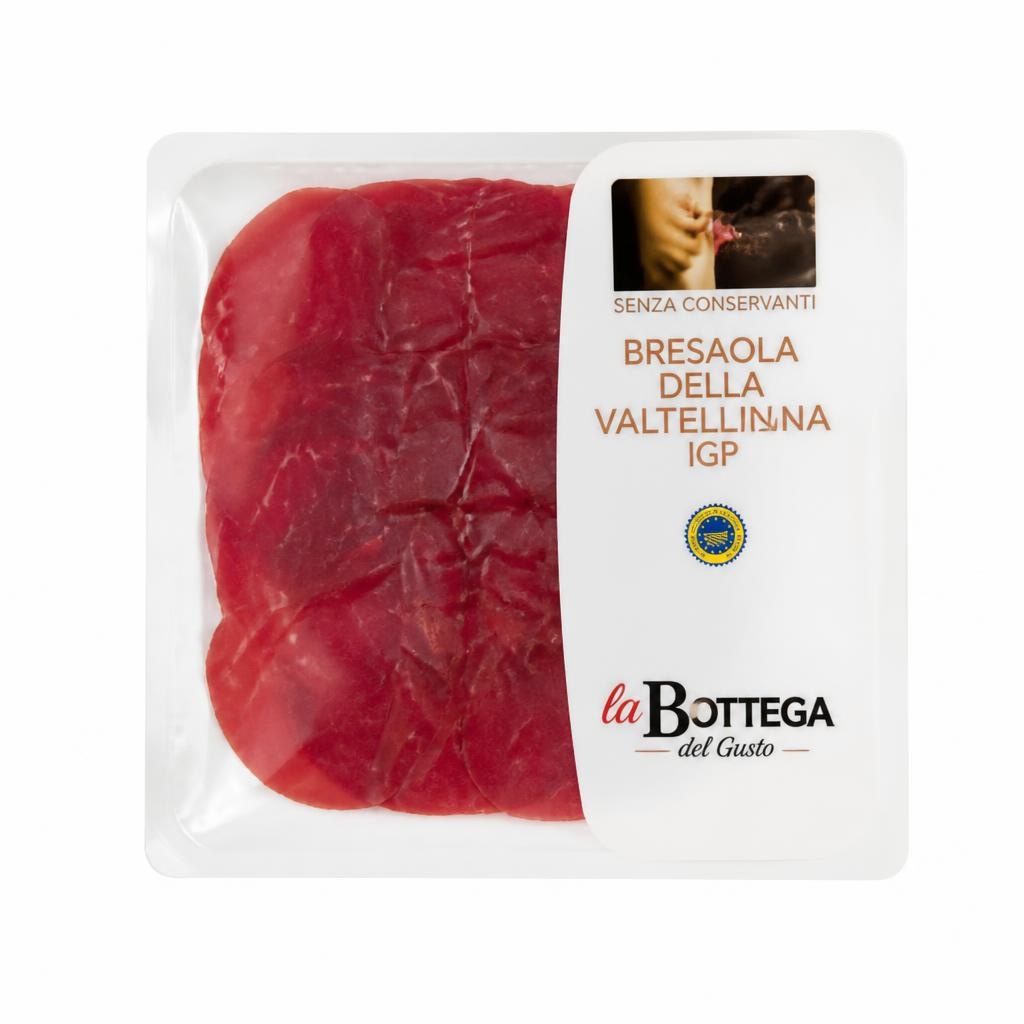 Bresaola - sušena govedina 70 g Naša Znamka Akcija v trgovini E.Leclerc