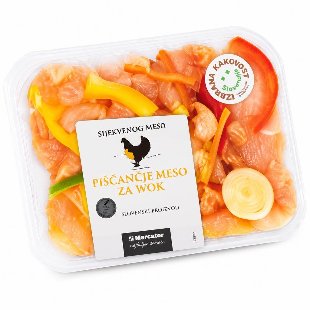 Piščančje meso za wok 400 g OKUS PODEŽELJA Akcija v trgovini Hofer
