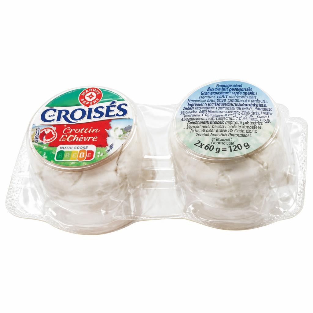 Kozji sir Crottin de Chèvre 120 g - Akcija v trgovini E.Leclerc