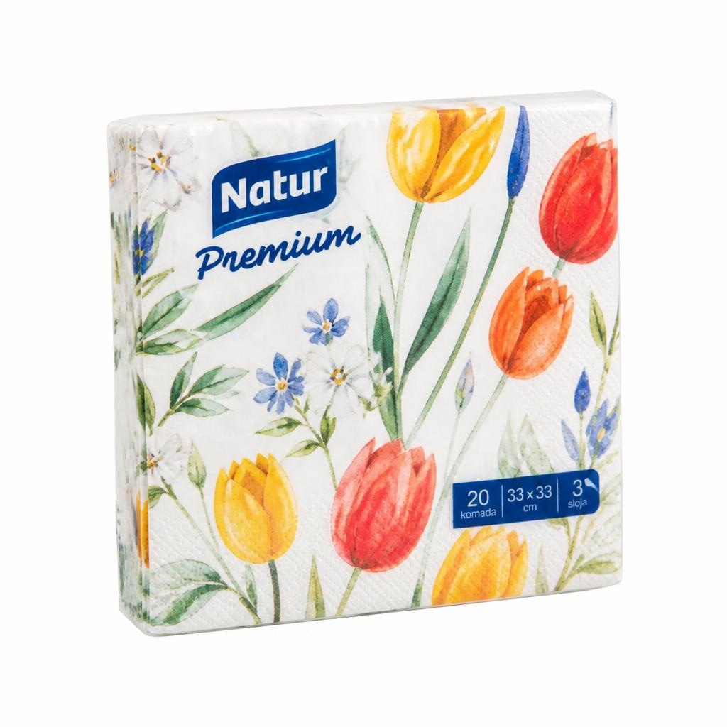 Serviete Natur - Akcija v trgovini Mercator