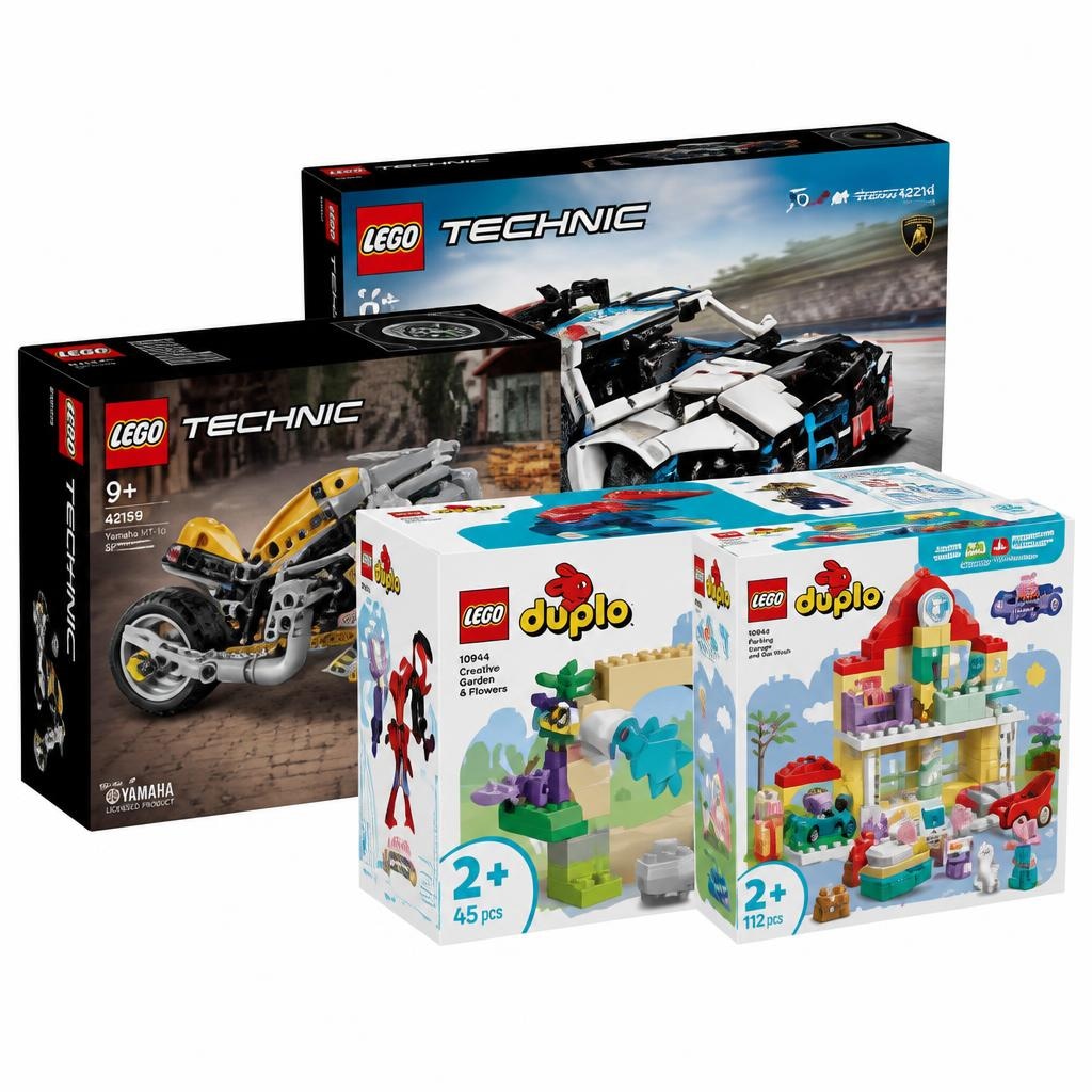 Vsi izdelki Lego Tehnic in Duplo - Akcija v trgovini E.Leclerc