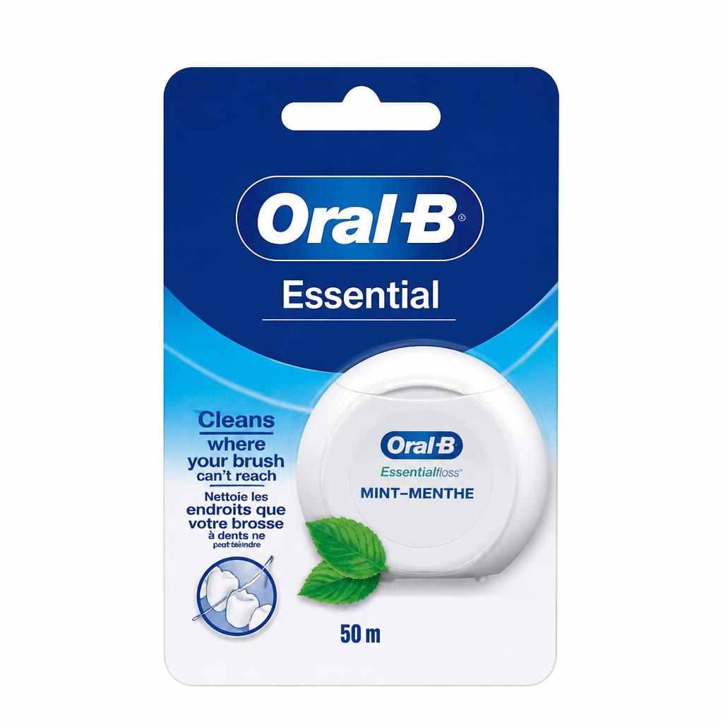 Oral-B zobna nitka z aromo mete 50 m Akcija v trgovini Dm
