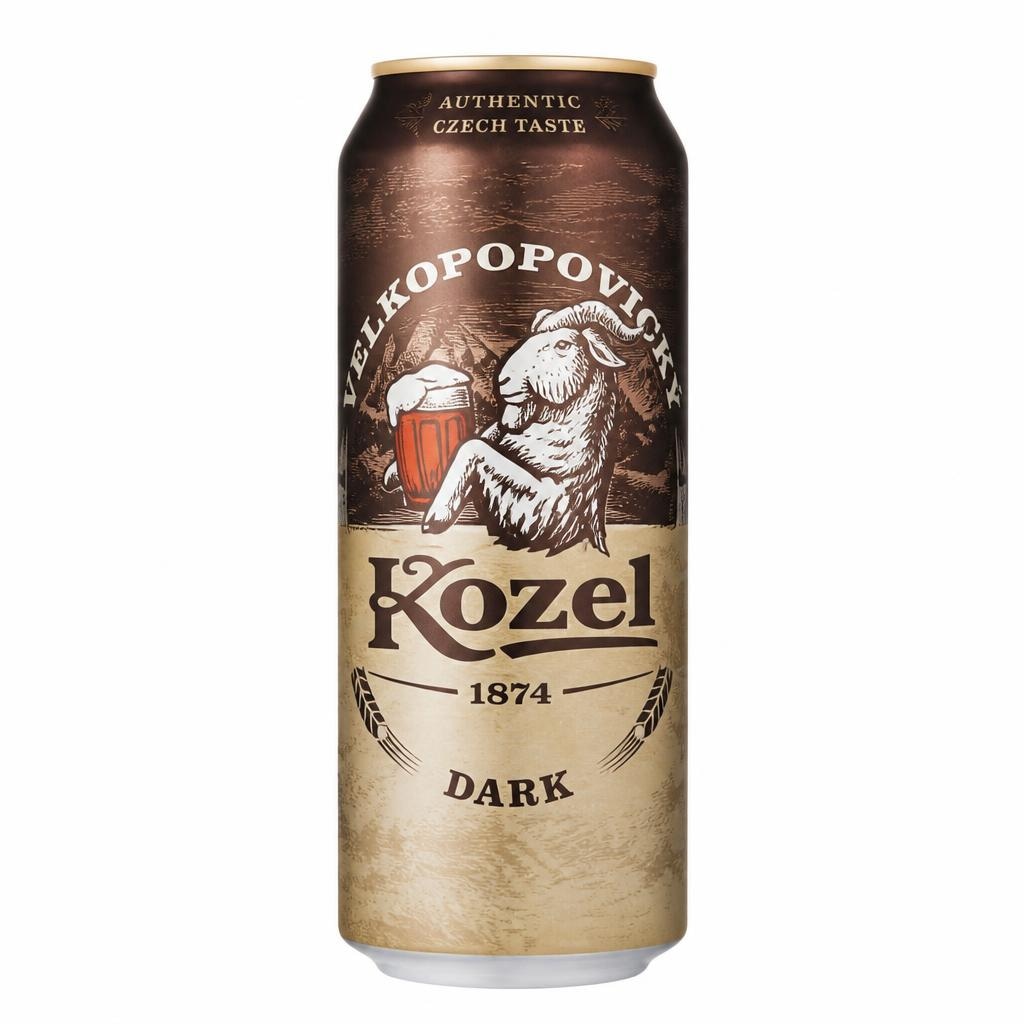 TEMNO PIVO KOZEL 0,5 L - Akcija v trgovini Jager