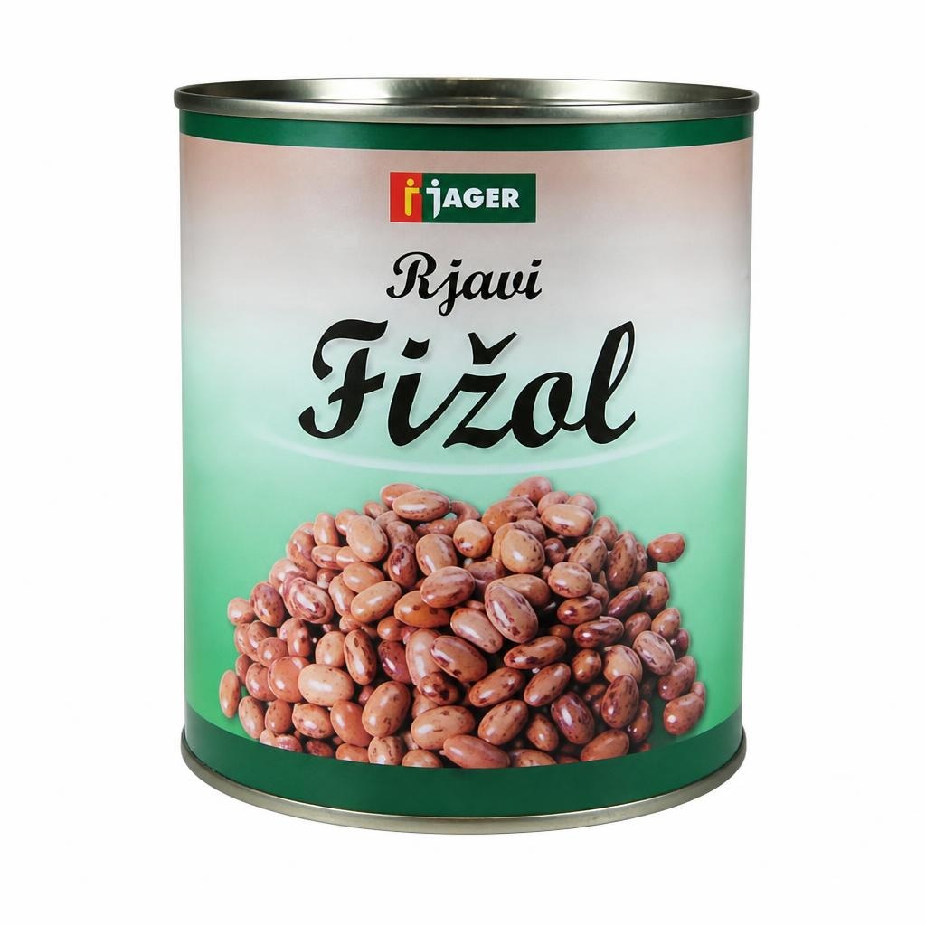 Rjavi fižol 800 g iJager Akcija v trgovini Jager