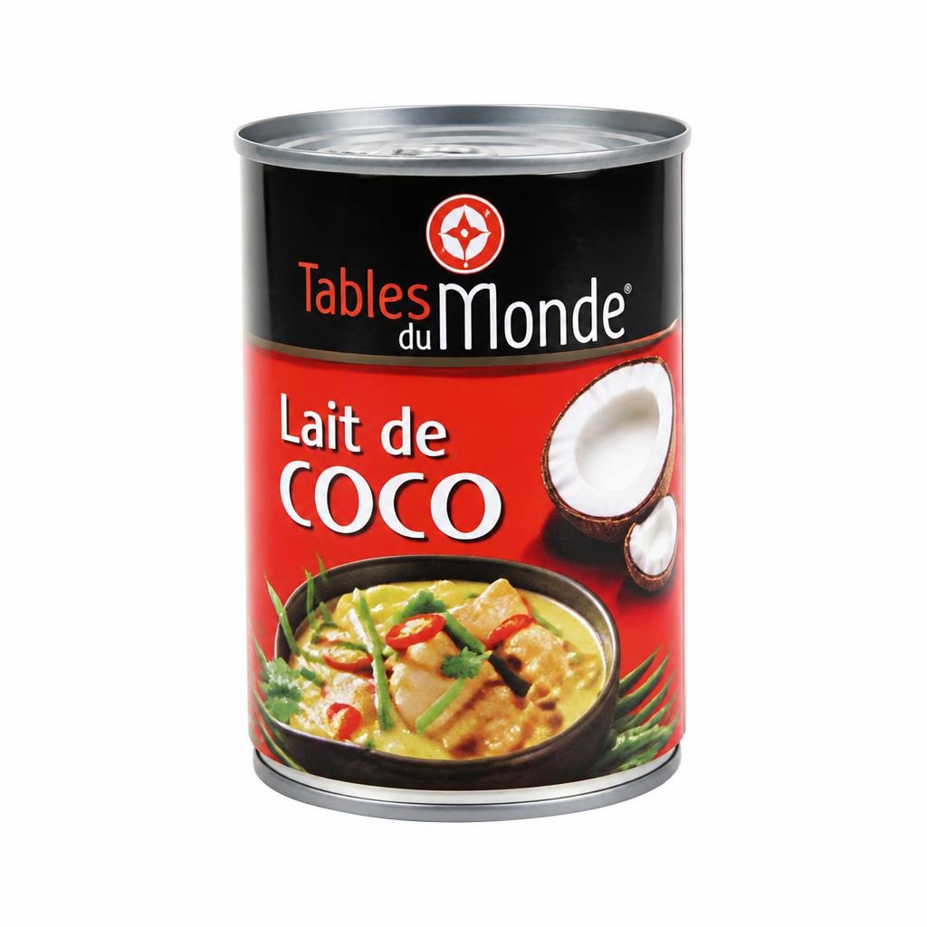 Kokosov napitek 400 ml Tables du Monde Akcija v trgovini E.Leclerc