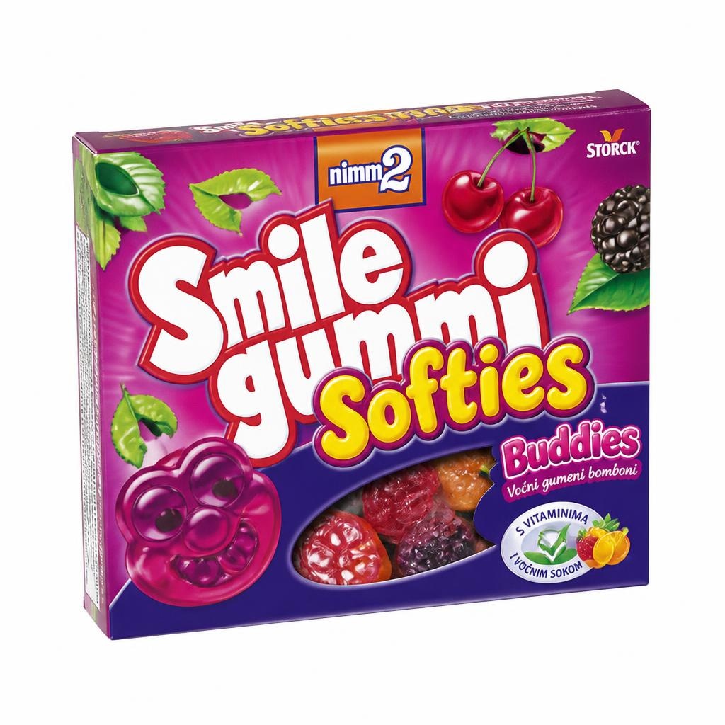 Smilegummi bonboni 90 g ali 100 g Akcija v trgovini E.Leclerc