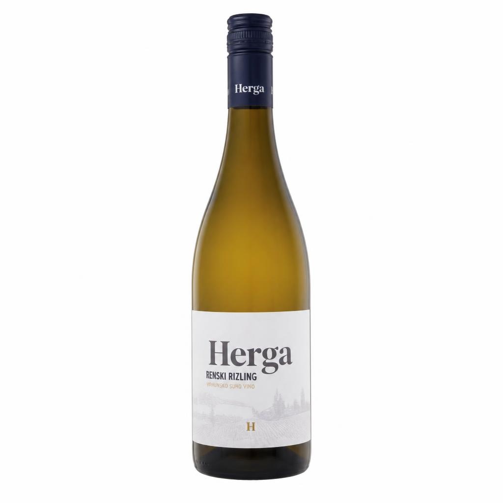 Kakovostno vino ZGP renski rizling "Herga" 0,75 l Akcija v trgovini E.Leclerc