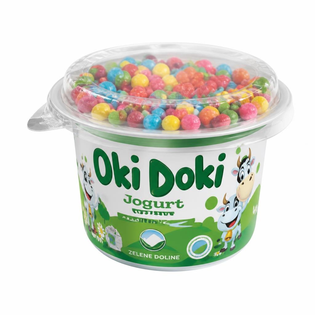 Jogurt Oki Doki Zelene Doline 150 g - Akcija v trgovini Tuš