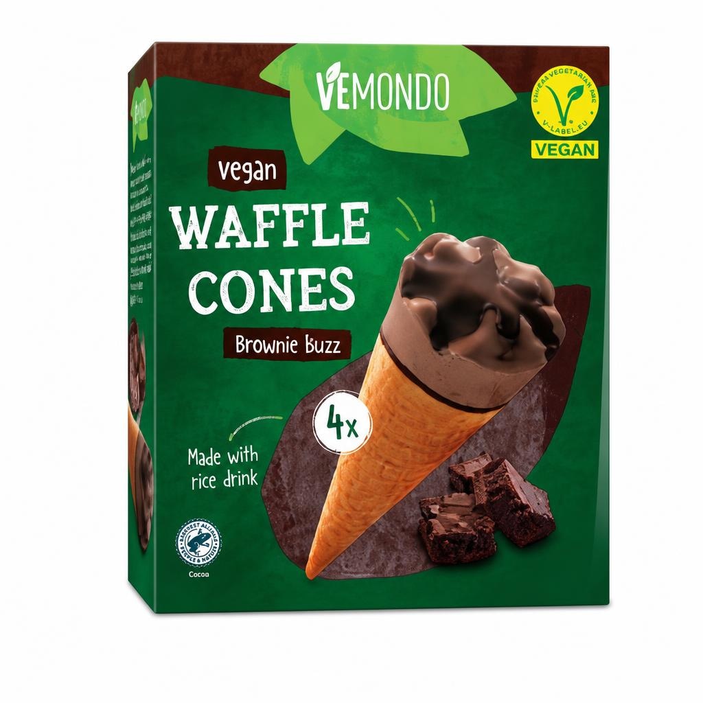 VEMONDO Veganski korneti 520 ml - Akcija v trgovini Lidl