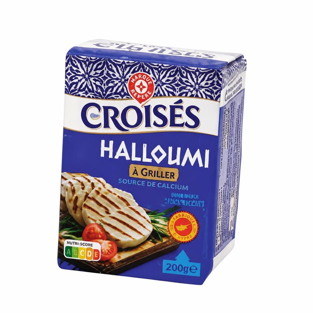 Sir za žar Halloumi 200 g Croisés - Akcija v trgovini E.Leclerc