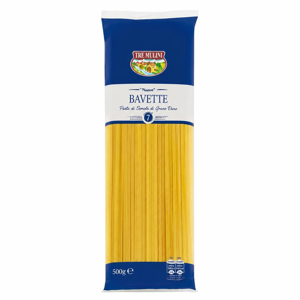 Testenine Bavette/Bucatini 500 g TRE MULINI - Akcija v trgovini Eurospin
