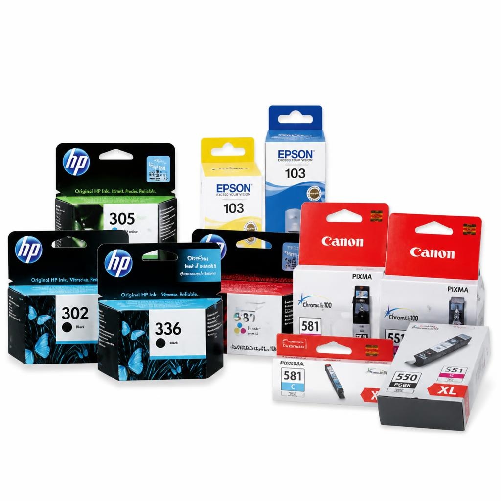Kartuše HP, Canon in Epson Akcija v trgovini Spar