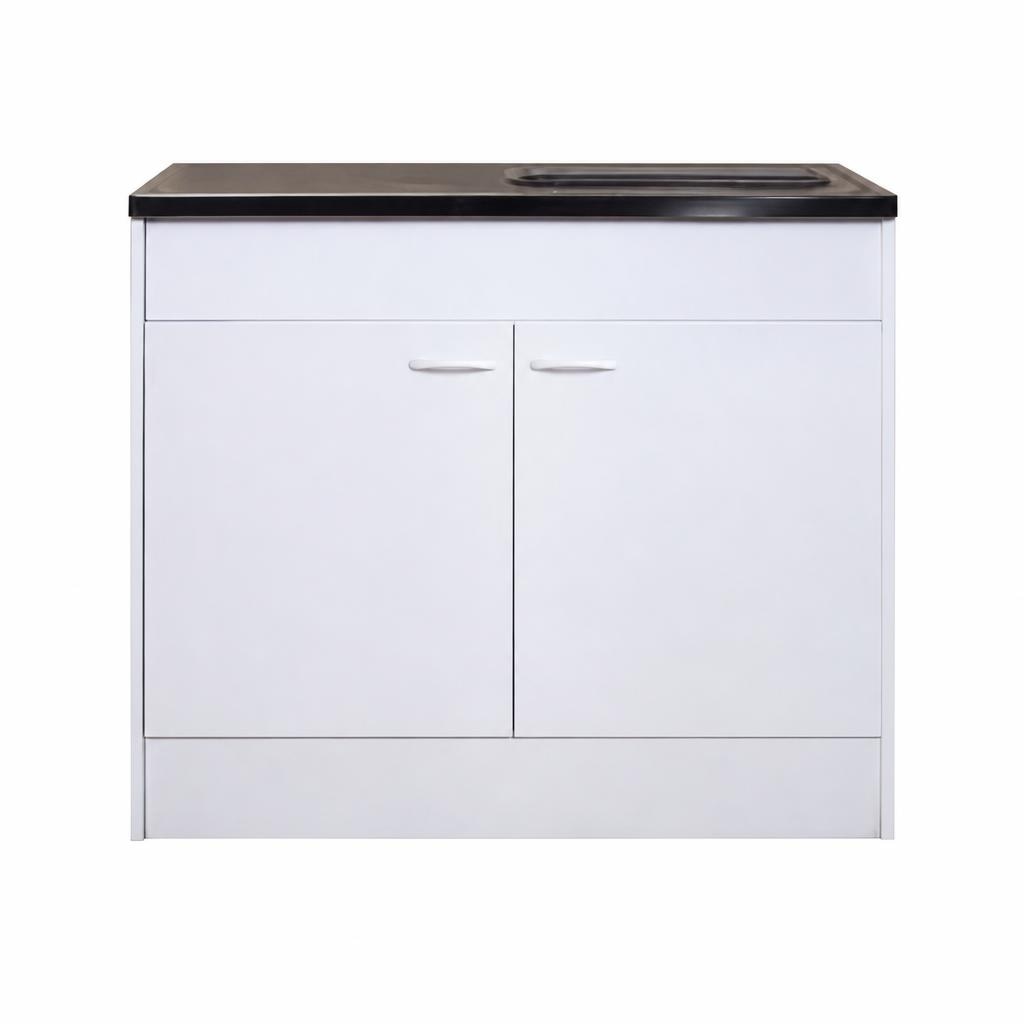 Kuhinjska omarica s pomivalnim koritom 'Samara' š 100 x v 85 x g 60 cm Akcija v trgovini Bauhaus