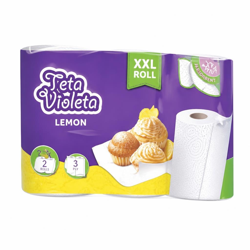 Kuhinjske brisače Teta Violeta 2/1 - Akcija v trgovini Tuš