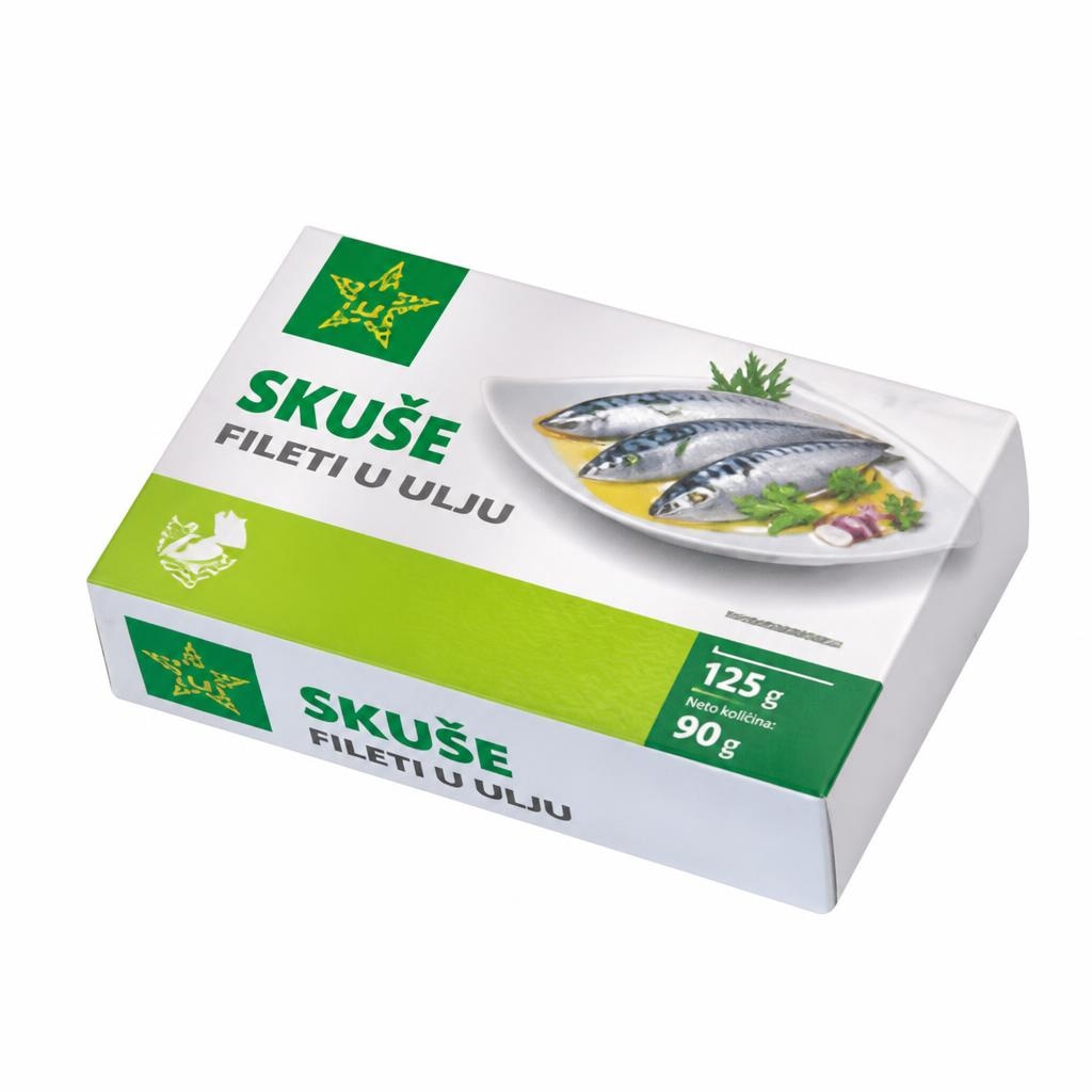Fileti skuše 125 g Tuš Akcija v trgovini Tuš