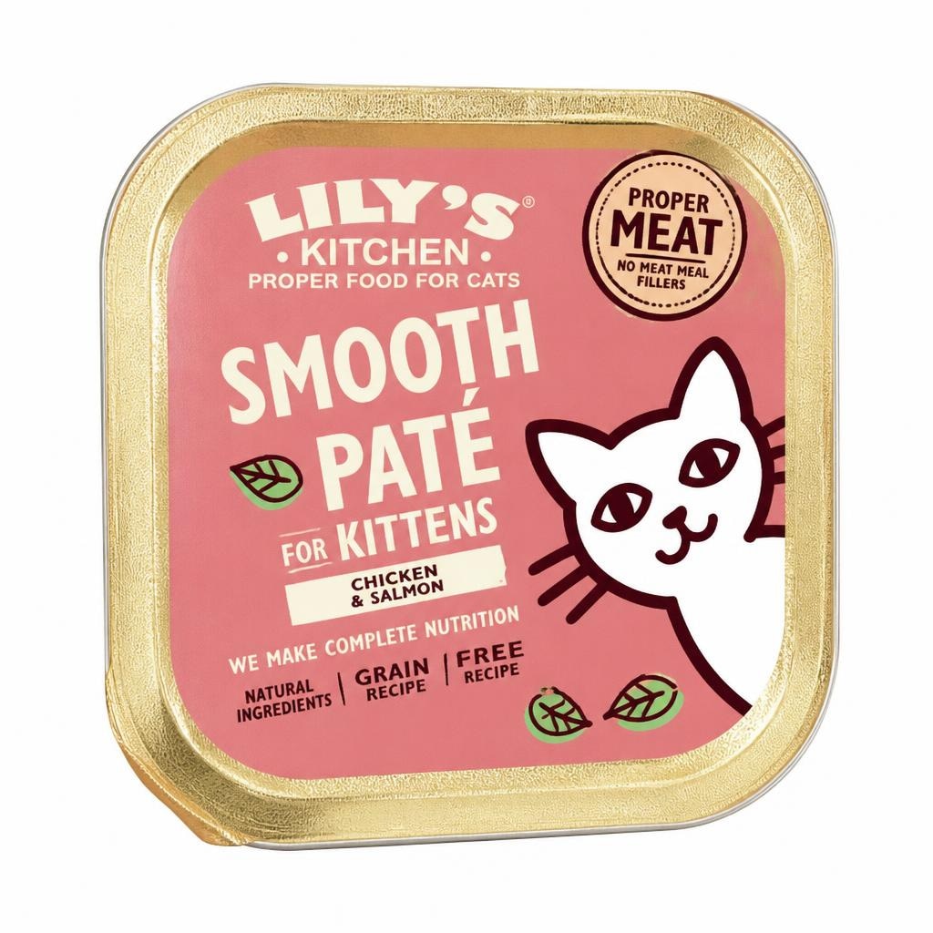 Lily's Kitchen Smooth Pate mokra hrana za mačje mladiče 85g Akcija v trgovini Mr. Pet