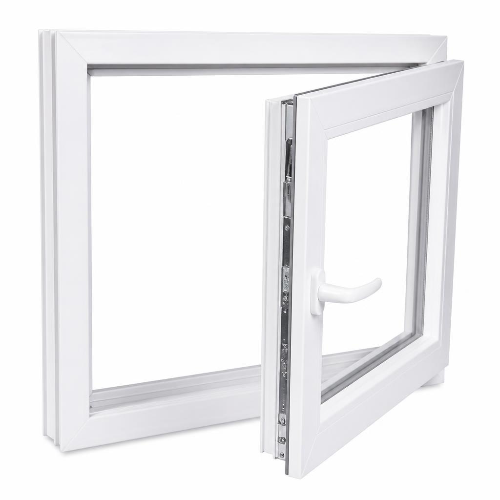 PVC okno Fullhauz 120 x 120 cm L/D - Akcija v trgovini Jager