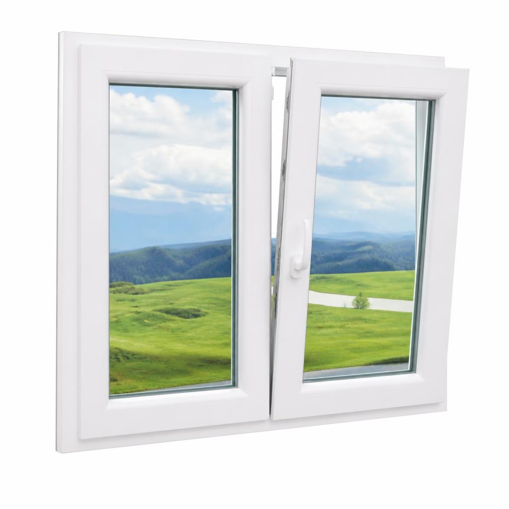 PVC okno Fullhauz 60 x 60 cm Akcija v trgovini Jager