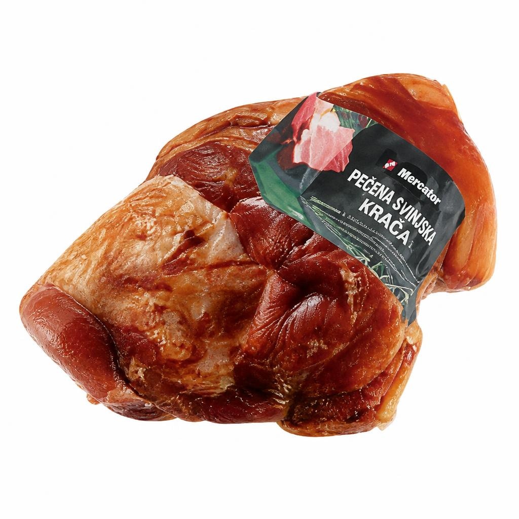 Pečena svinjska krača Akcija v trgovini Mercator