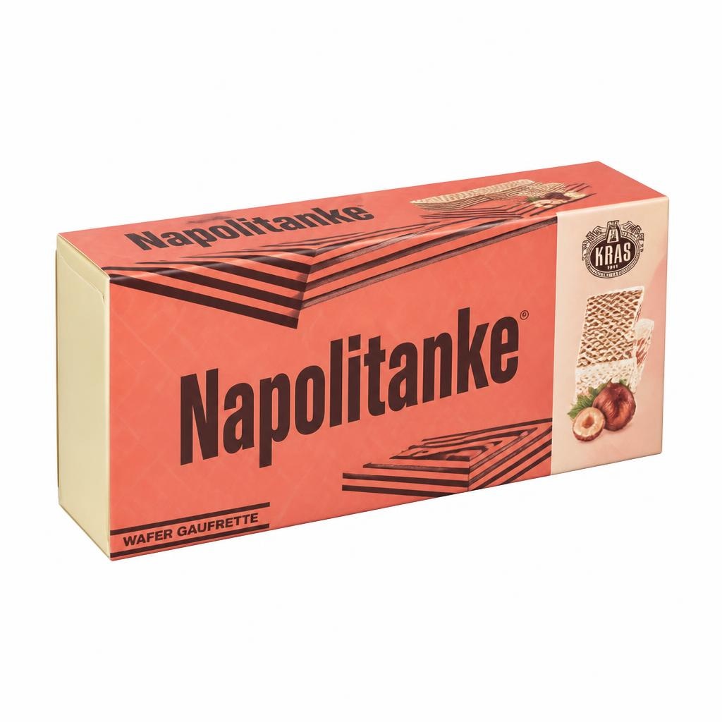 Napolitanke Kraš 420 g Akcija v trgovini Spar
