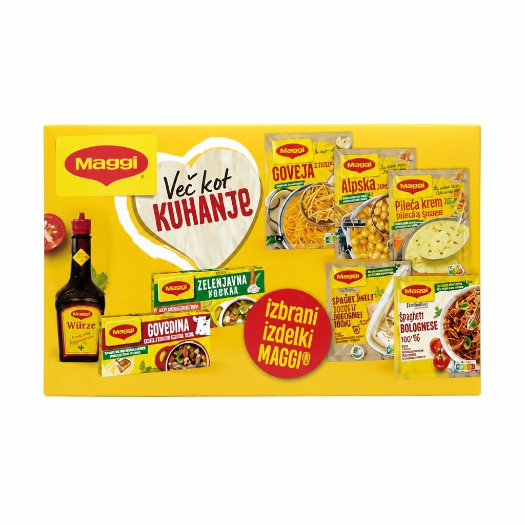 Izbrani izdelki Maggi - Akcija v trgovini Mercator