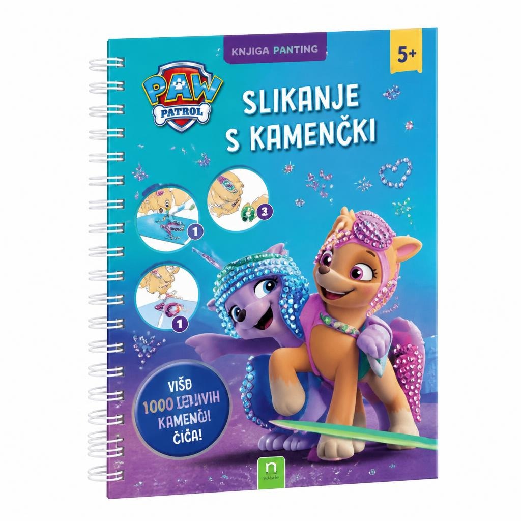 Otroška knjiga Slikanje s kamenčki Akcija v trgovini Lidl
