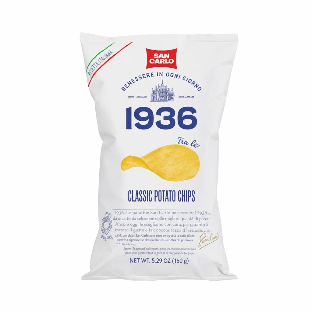 Čips San Carlo 150 g ali 180 g - Akcija v trgovini Spar
