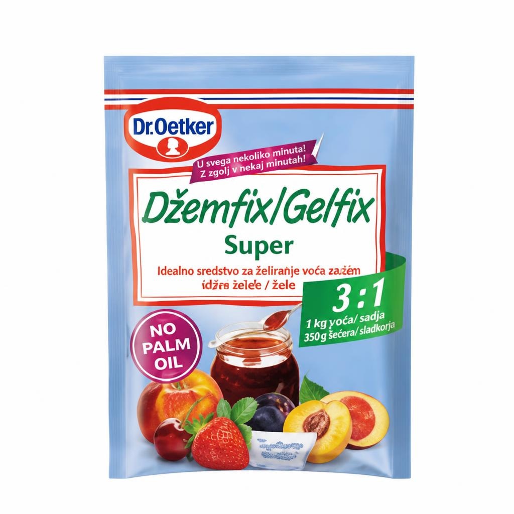Džemfix/Gelfix Dr.Oetker - Akcija v trgovini Mercator
