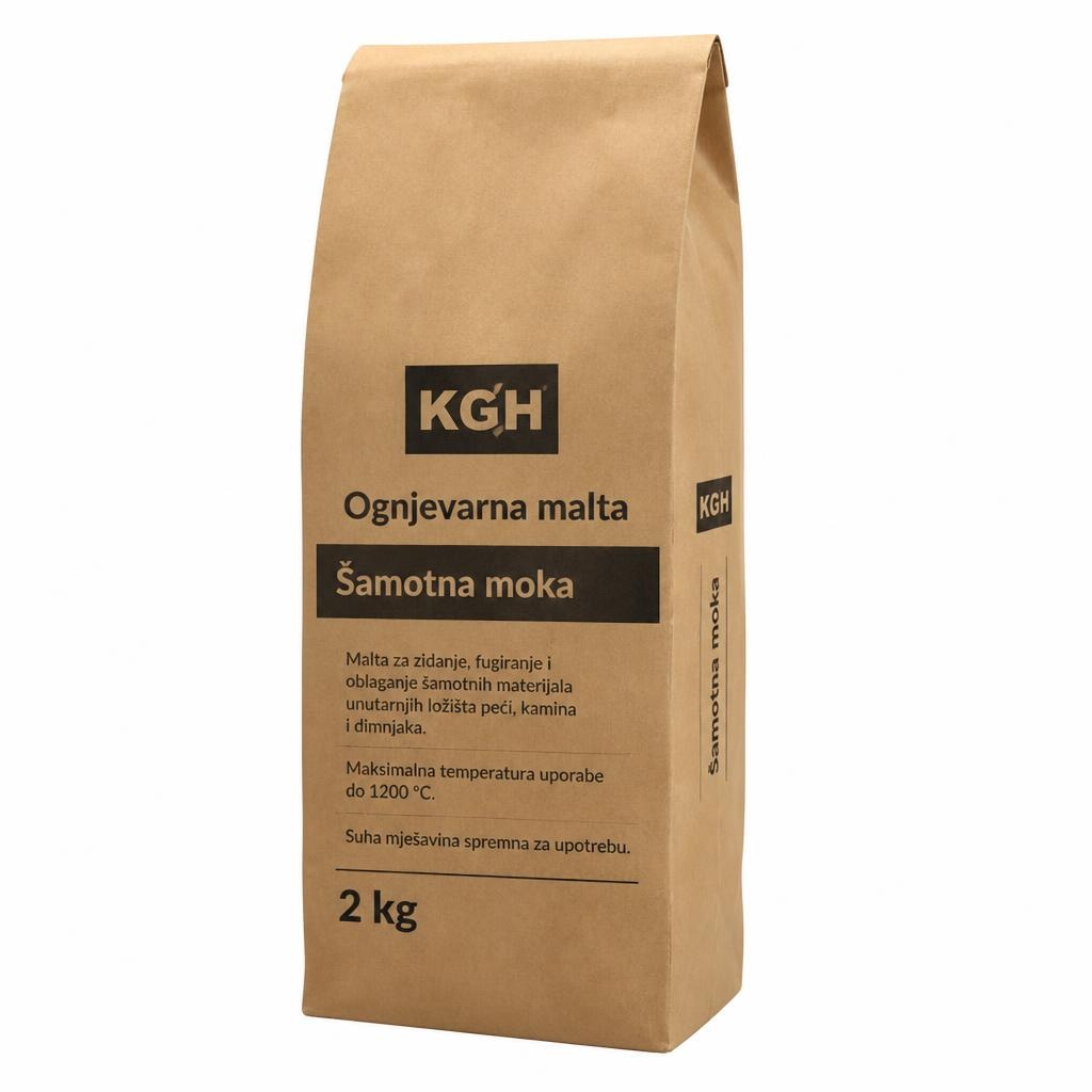 Ognjevarna malta šamotna moka 3 kg KGK Akcija v trgovini Pevex