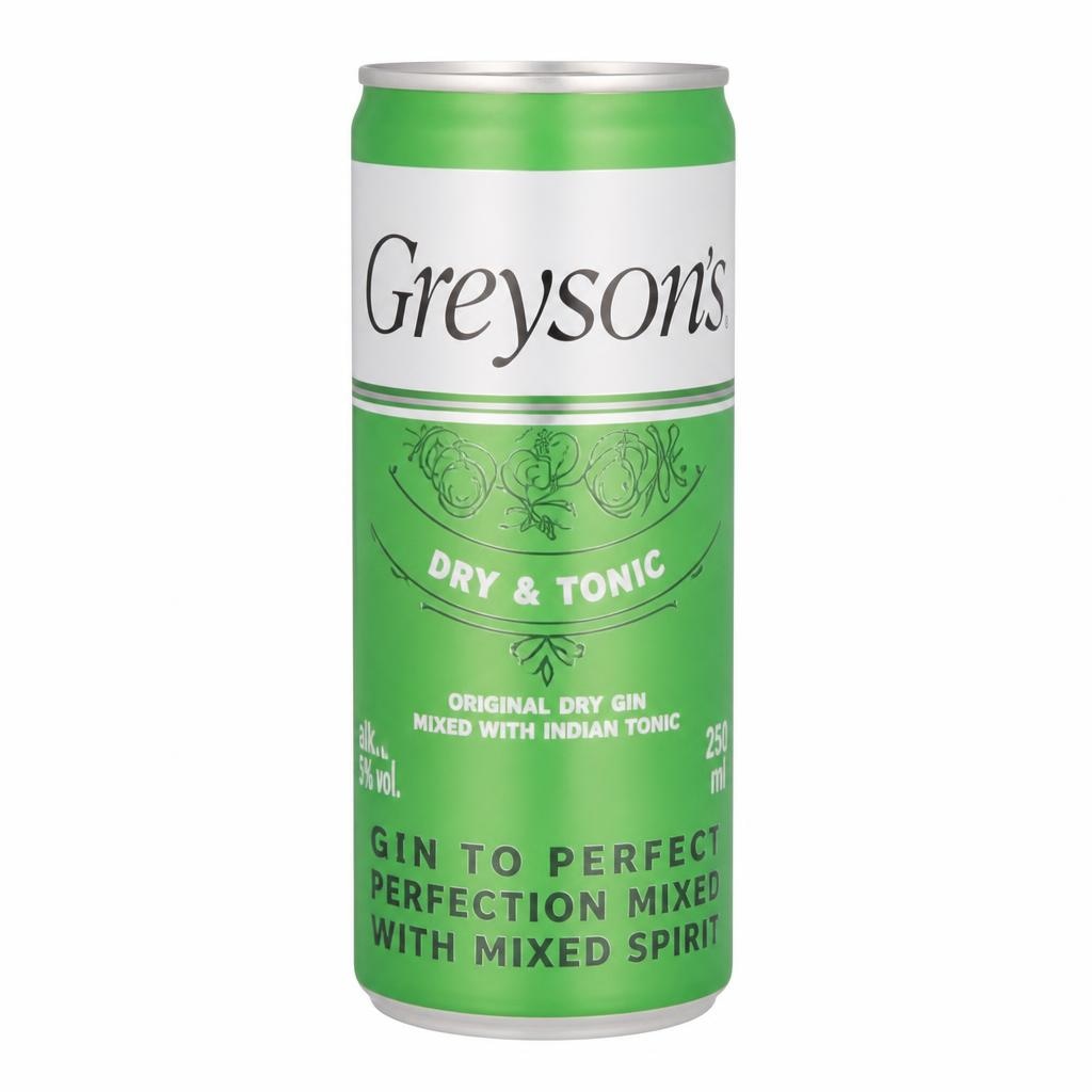 Gin Tonic 250 ml Greyson's - Akcija v trgovini Hofer