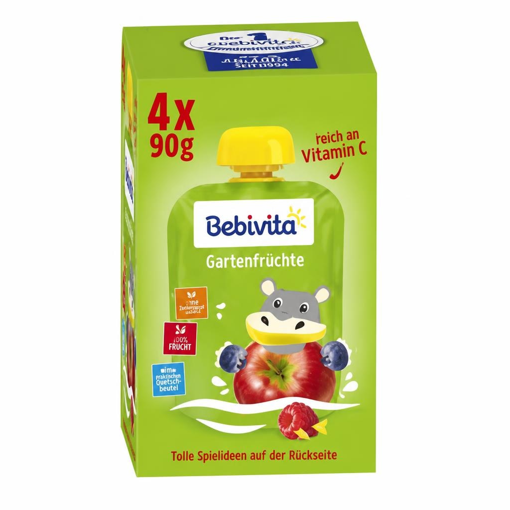 Bebivita kašica Kinder-Spaß 4x90g - Akcija v trgovini Mueller