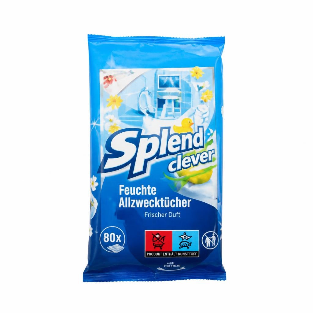 Splendid čistilni robčki 80/1 Akcija v trgovini Spar