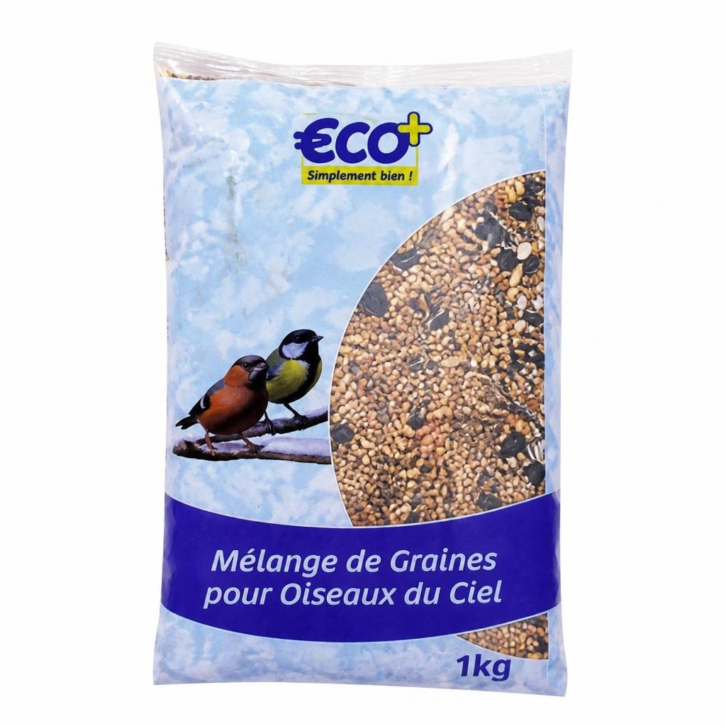Mešanica semen za ptice 1 kg Eco Akcija v trgovini E.Leclerc