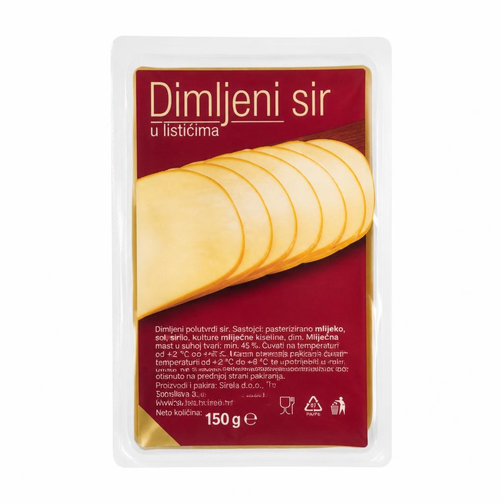 Dimljeni sir, rezine 150 g Akcija v trgovini Eurospin